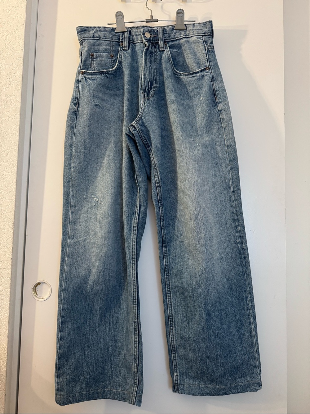 Zara BAGGY FIT JEANS (Mid-Blue) US 30 Men
